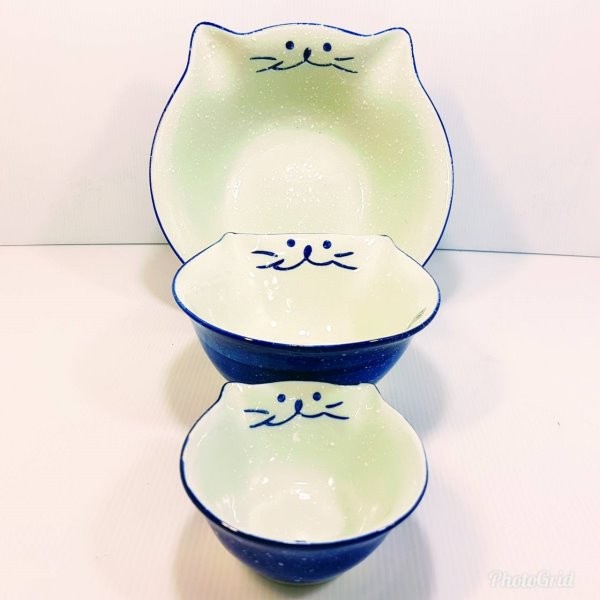 猫咪造型陶瓷碗