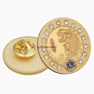 沖壓+貼鑽金屬徽章
